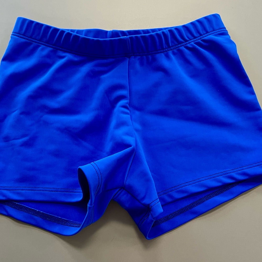 Kids Blue Dance Shorts